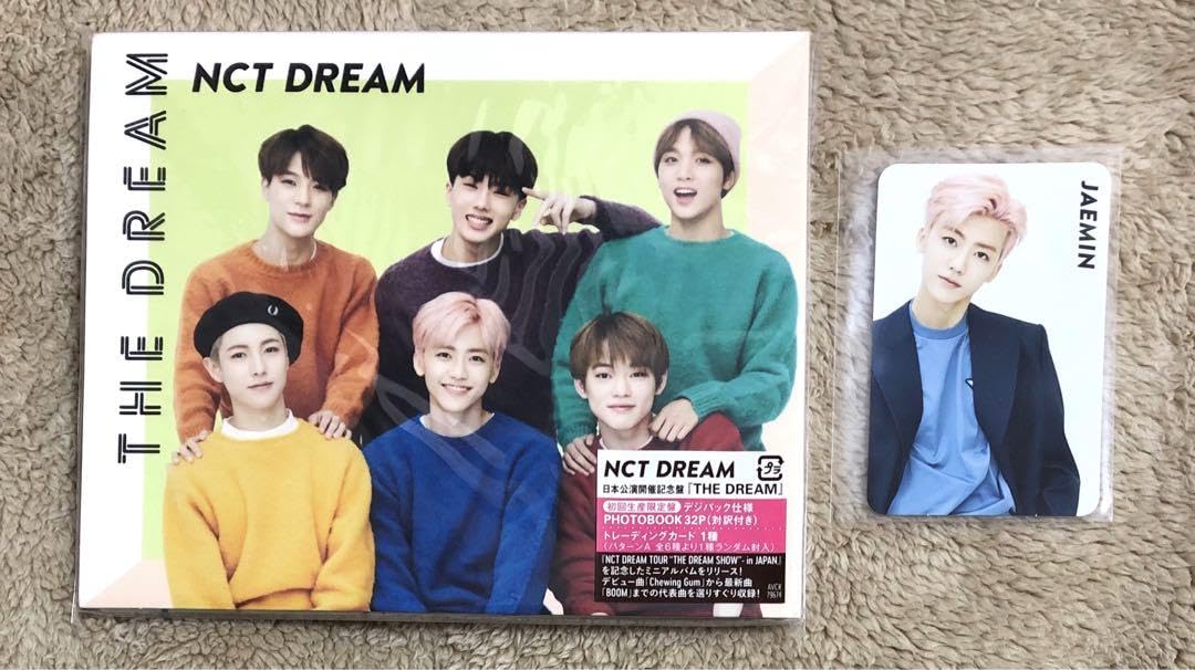 Nct dream boom アルバムジェミントレカ付き