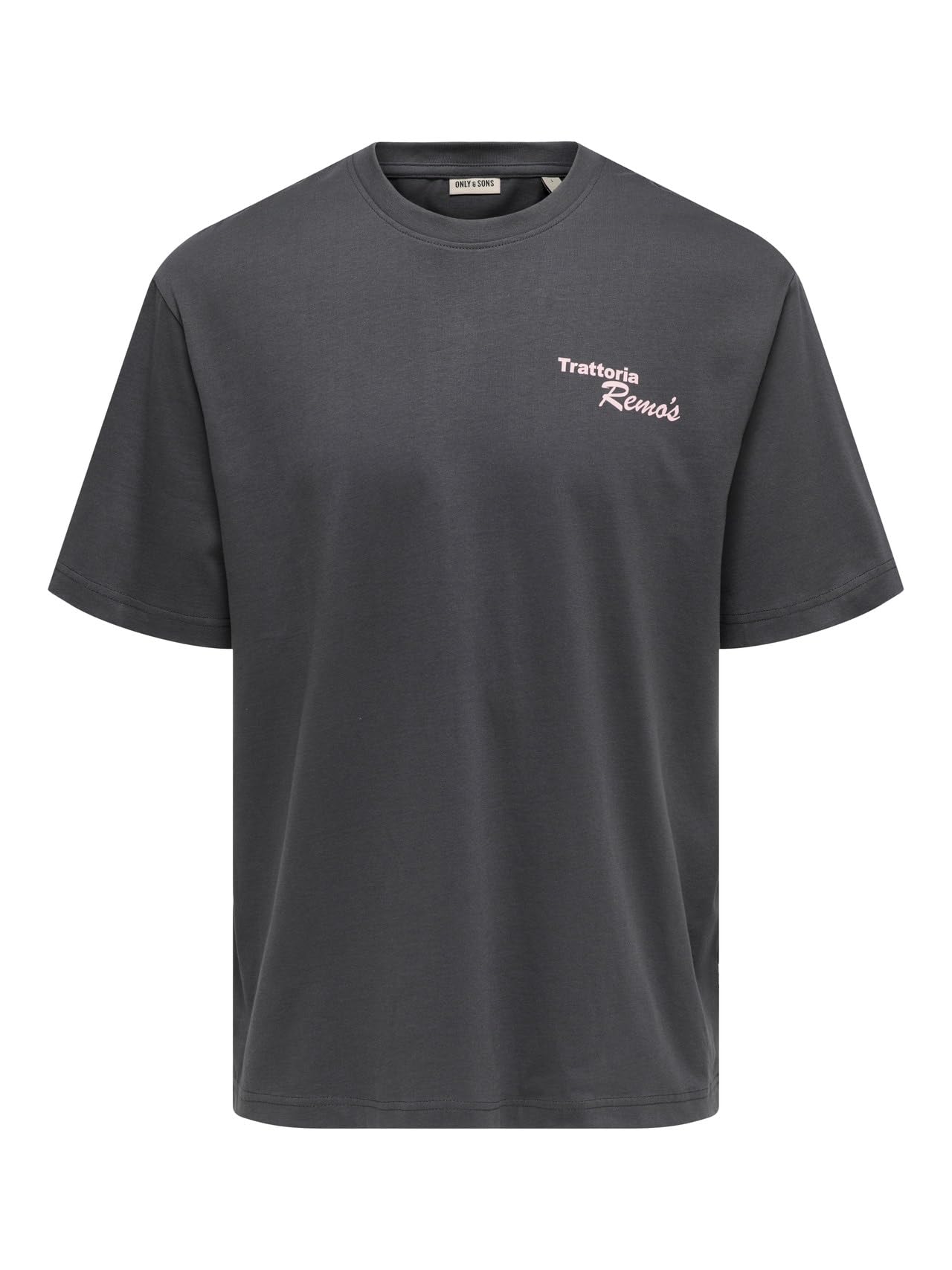 Only & Sons Mens Onsnathan RLX SS Tee Noos, Grey Pinstripe, M UK