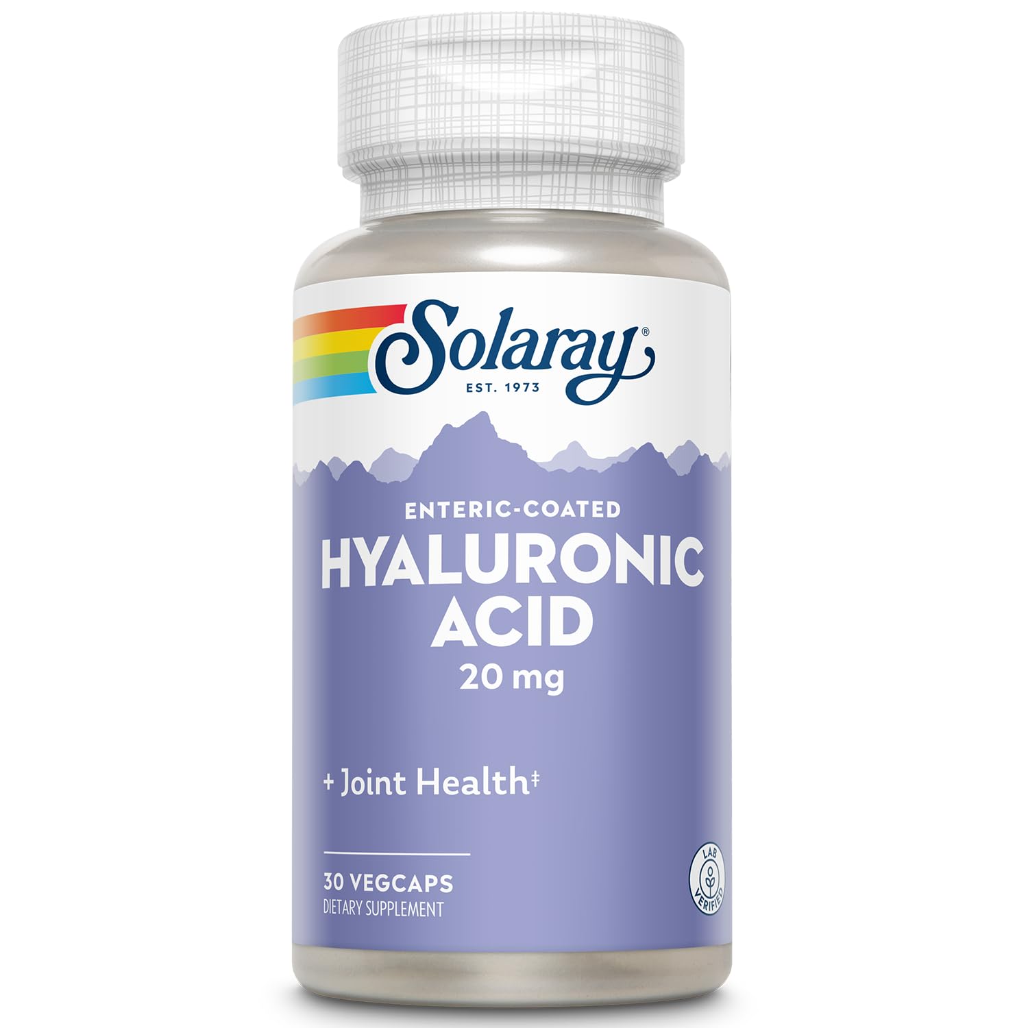 SOLARAY Hyaluronic Acid, 30 VegCaps