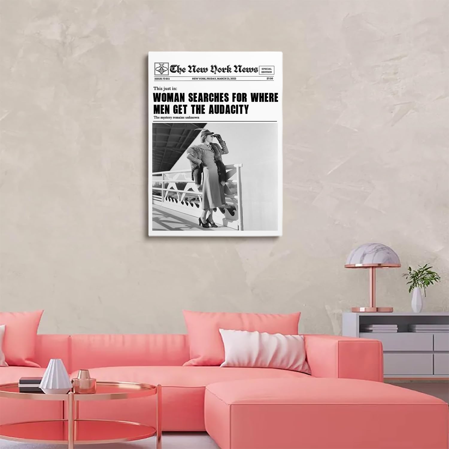 Amazon.com: Funny Wall Art Decor,Women Searches For the Audacity