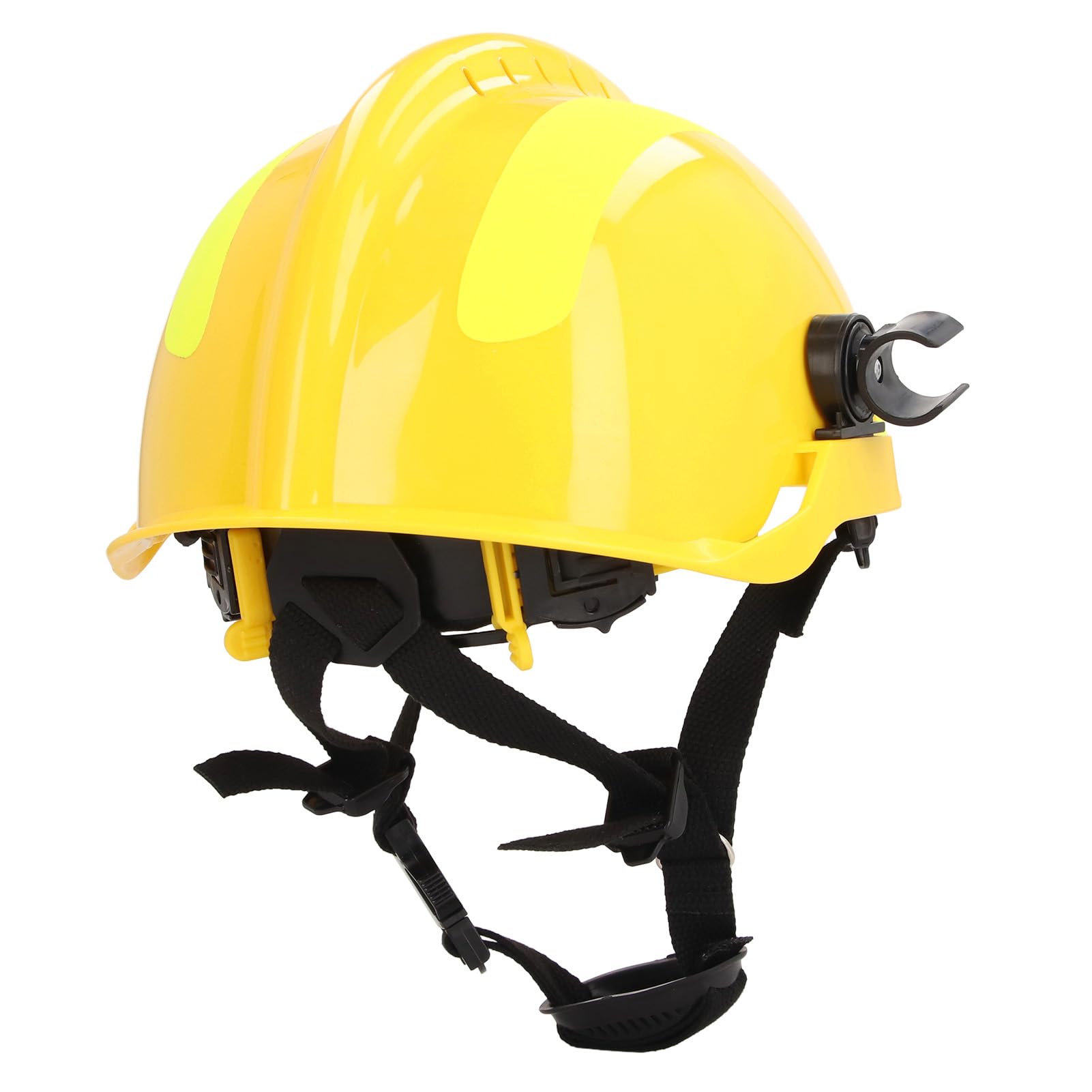Casque de sécurité de Sauvetage, Casque de Travail de Construction Absorbant Les Chocs avec Bandeau Réglable et Trous de Ventilation, pour Le Sauvetage d'urgence en Plein Air