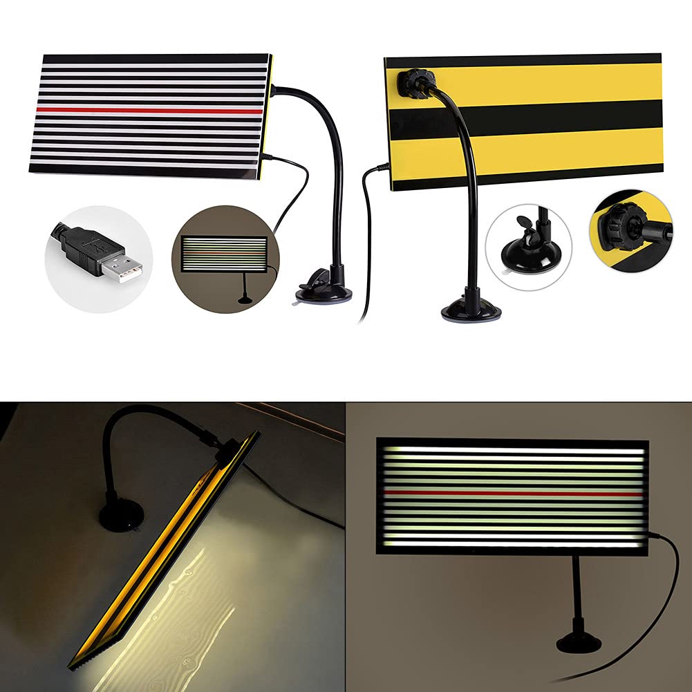 Zestaw narzędzi do naprawy wgnieceń bez lakieru, lampa LED, reflektor do wgnieceń, narzędzie do naprawy wgnieceń, z uchwytem regulacyjnym i linią USB do samochodu
