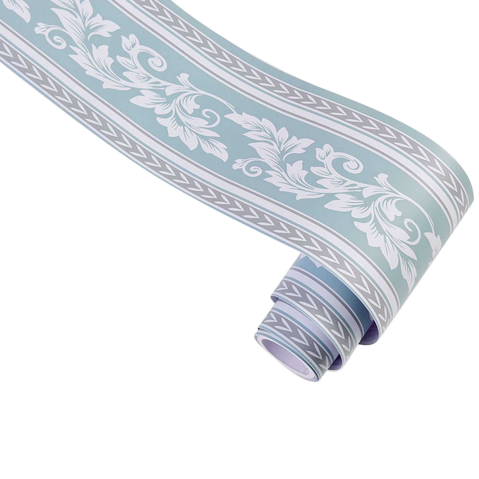 Bordes de papel tapiz de PVC autoadhesivo impermeable para cocina y baño de 12cm x 10m