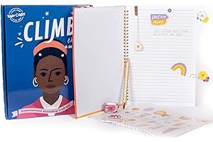 Climb Like Amanda Empowerment Journaling Craft Kit - Journal for 10 Year Old Girls