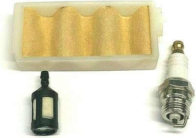 Compatible with Homelite 330 Tune Up kit for Gas Chainsaws Includes Air Filter, Fuel Filter, and Spark Plug