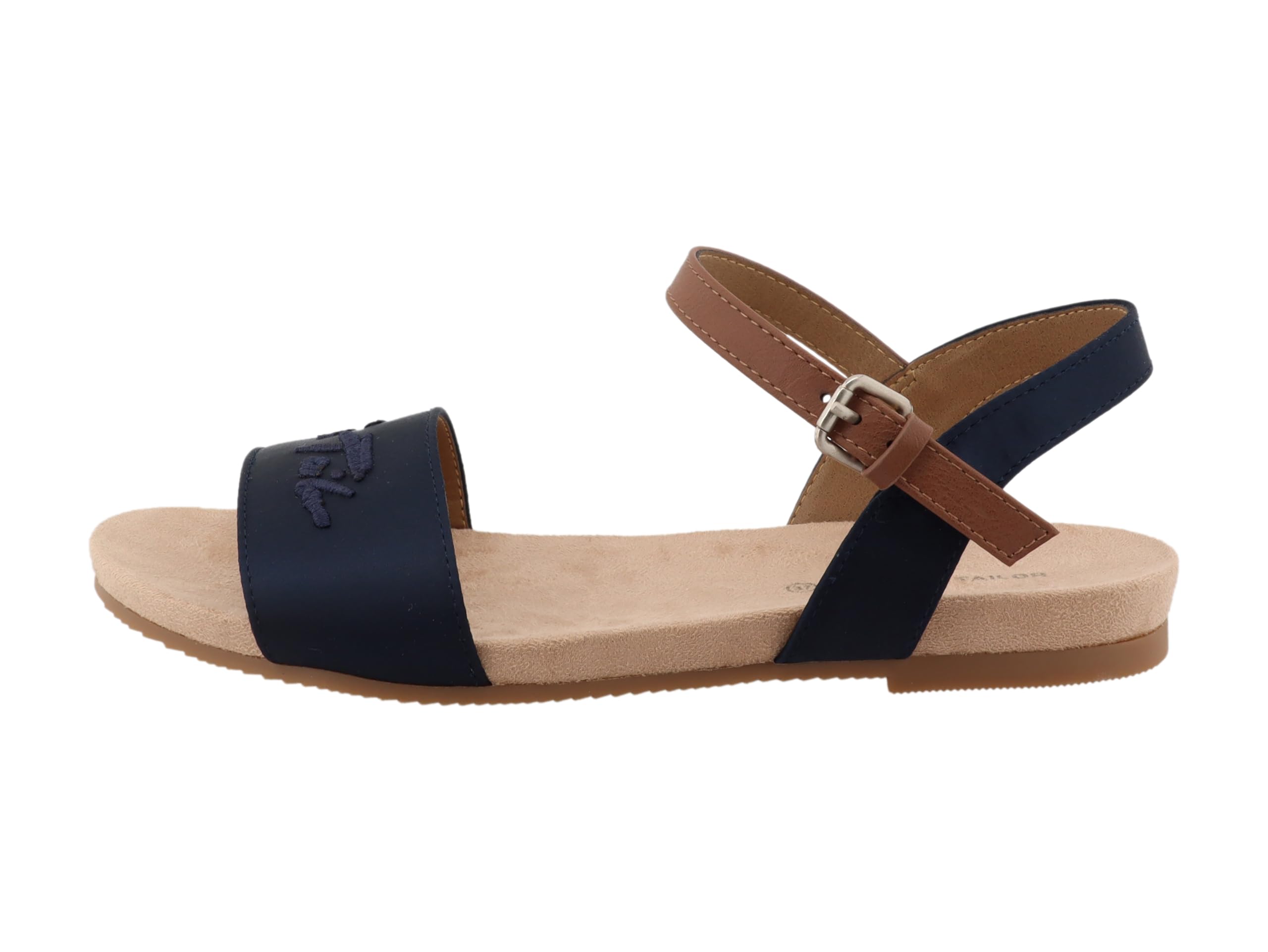 TOM TAILOR Women's 5390220026 Sandals, navy, 6 UK