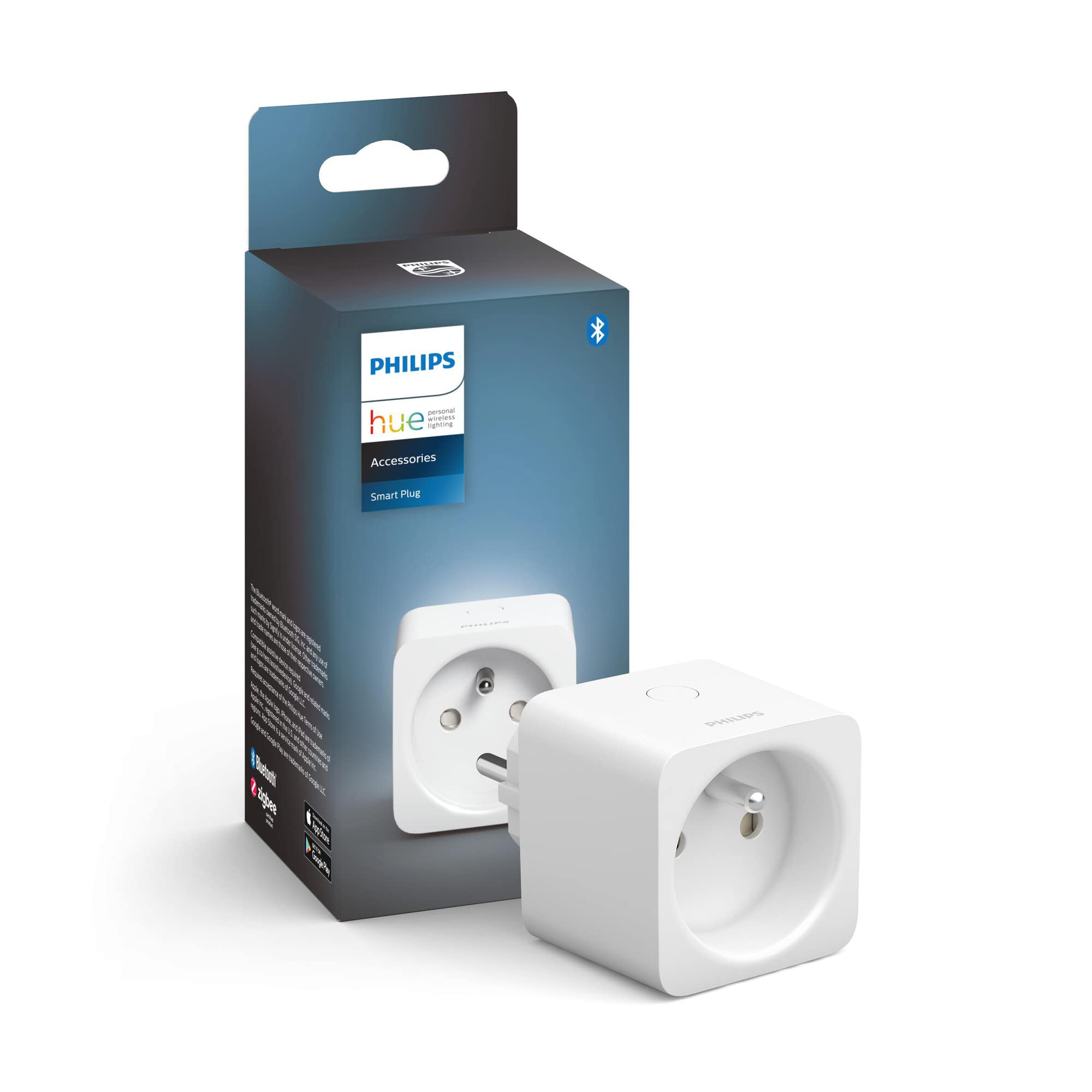 Philips Hue Smart Plug, prise connectée, fonctionne avec Alexa, Google Assistant et Apple Homekit