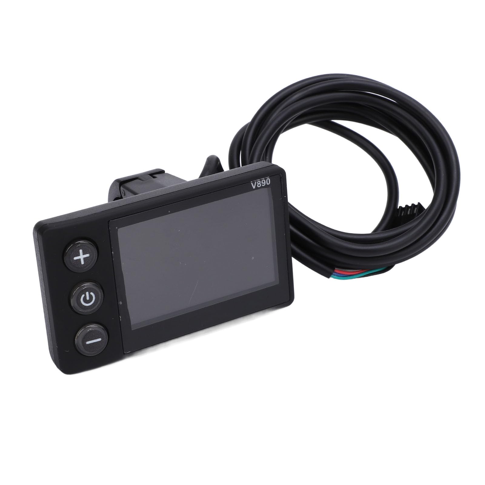 Wyświetlacz LCD do jazdy na rowerze Wielofunkcyjny kolorowy ekran panelu sterowania do kierownicy 22,2 mm