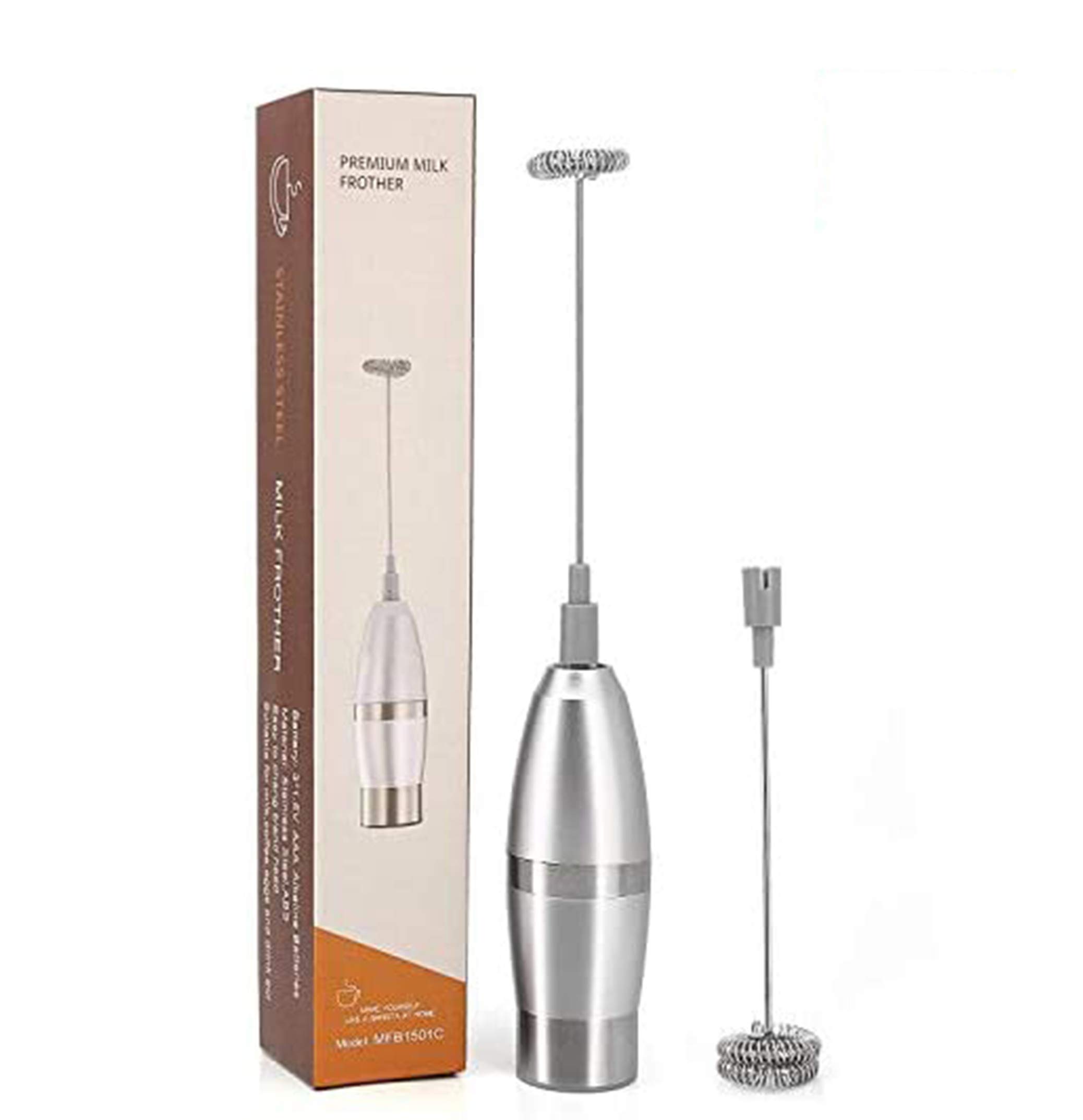 Handheld Electric Milk Frother Automatic Foam Maker for Coffee Macchiato Lattes Hot Chocolate Matcha Tea Whisking Protein Powder Beverage Mixer Ideal Gift for Coffee Milk Lovers