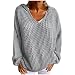 Felpa da donna ChristmasLoose Version Daily Cute Pullover Top Felpa da donna ChristmasLoose Version Daily Cute Pullover Top Felpa Iceberg ( XL,Marrone )