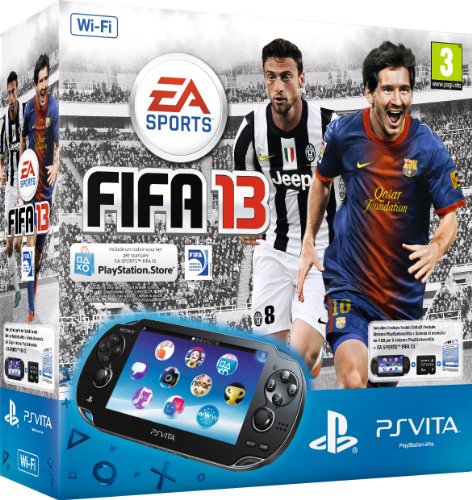 PS Vita Wifi + Fifa 13 Voucher + 4gb Rm [Importación italiana]