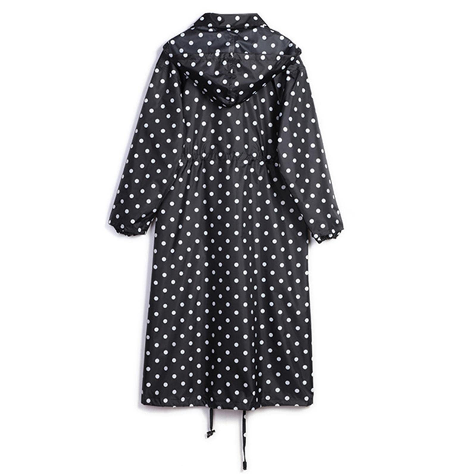 Chaqueta Impermeable Portátil con Cordón Ajustable, Cortavientos, Poncho Resistente a, Moderno Y para Senderismo, Camping Y Viajes.