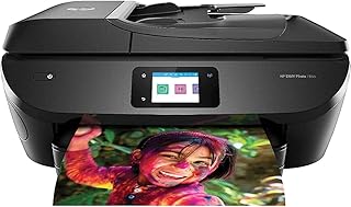 NewHP Envy 7855 All-in-One Wireless Photo Color Inkjet Printer, Print Copy Scan Fax - 15 ppm, 4800 x 1200 dpi, 2.65" Touchscreen CGD, 35-Page ADF, Auto 2-Sided Printing, Instant Ink Ready, Ethernet