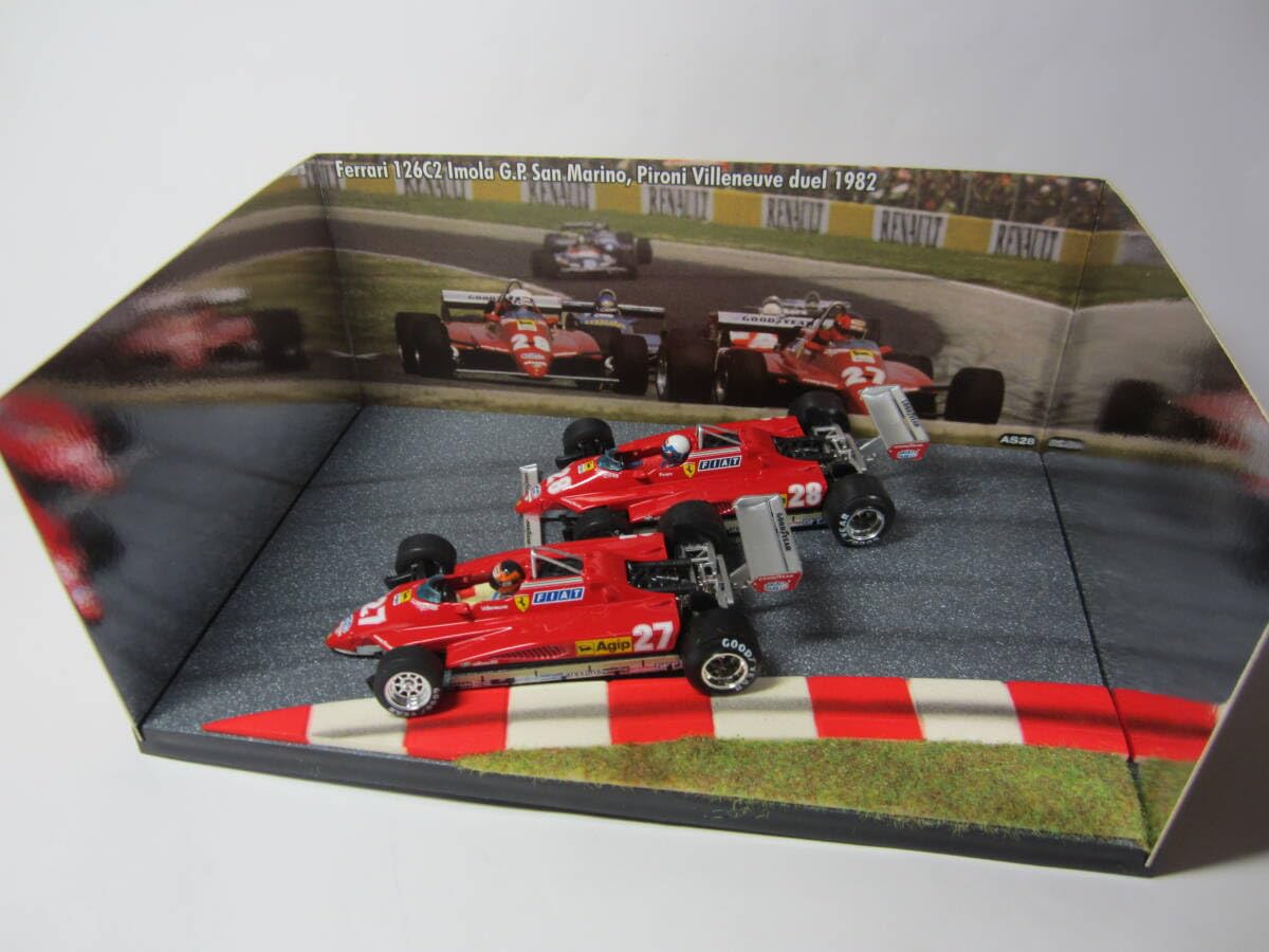 ビルヌーブ ピローニ 1982年 サンマリノGP フェラーリ 1/43 ブルム