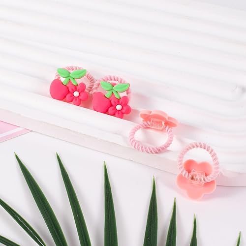 Miniatura 3 de 30 bonitos lazos para perros con bandas de goma, lazos para perros de tamaño pequeño, accesorios para el pelo de perro de flores, lazos hechos a