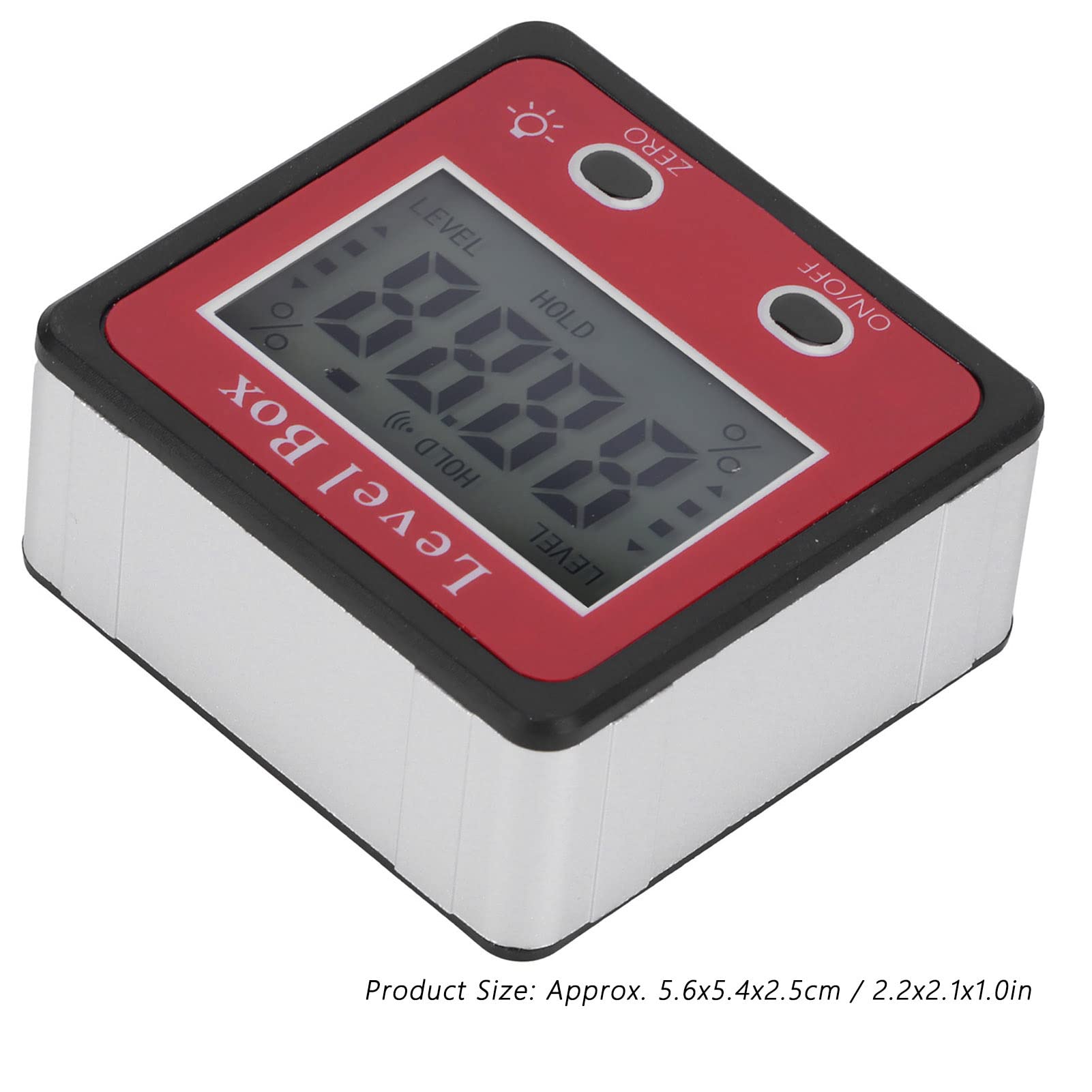 Digital LCD Inclinometer Protractor, Portable Angle Finder Gauge with Magnet for Precise Measurements, Suitable for Construction, Woodworking, and More, Features HighDefinition