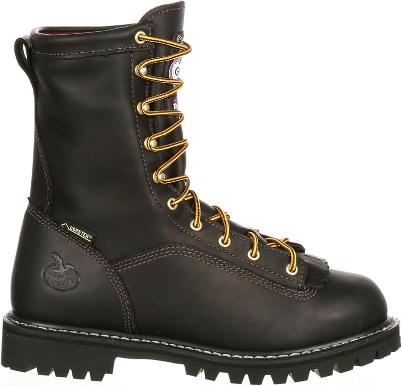 Georgia Boot Men's Low Heel Logger GORE-TEX Waterproof Insulated Work Boots