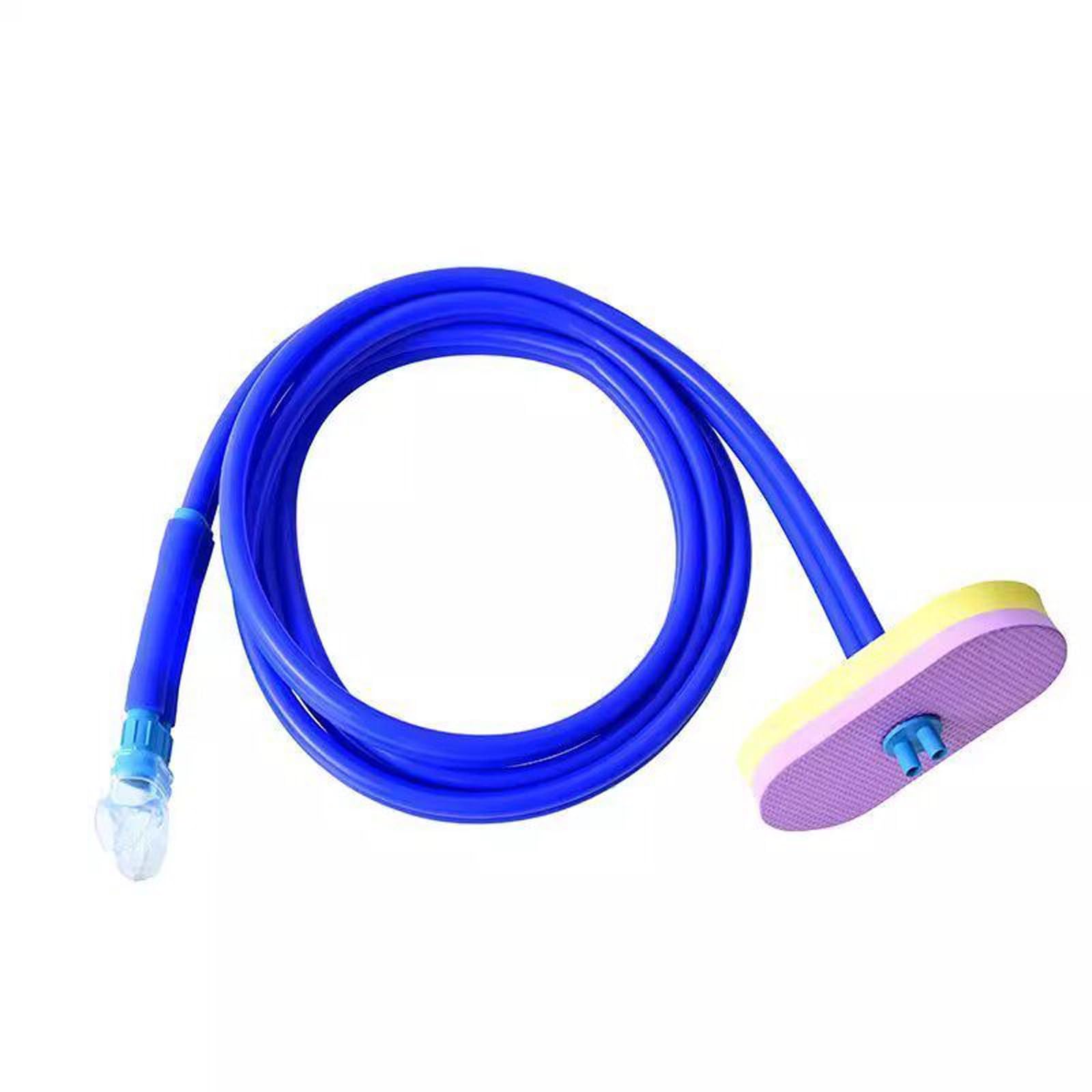 Tubo De Respiración De Snorkel Completamente Seco, Snorkel Extendido Cómodo | Con Cabezal Flotante, Ligero y Portátil, para Entrenamiento de Snorkel