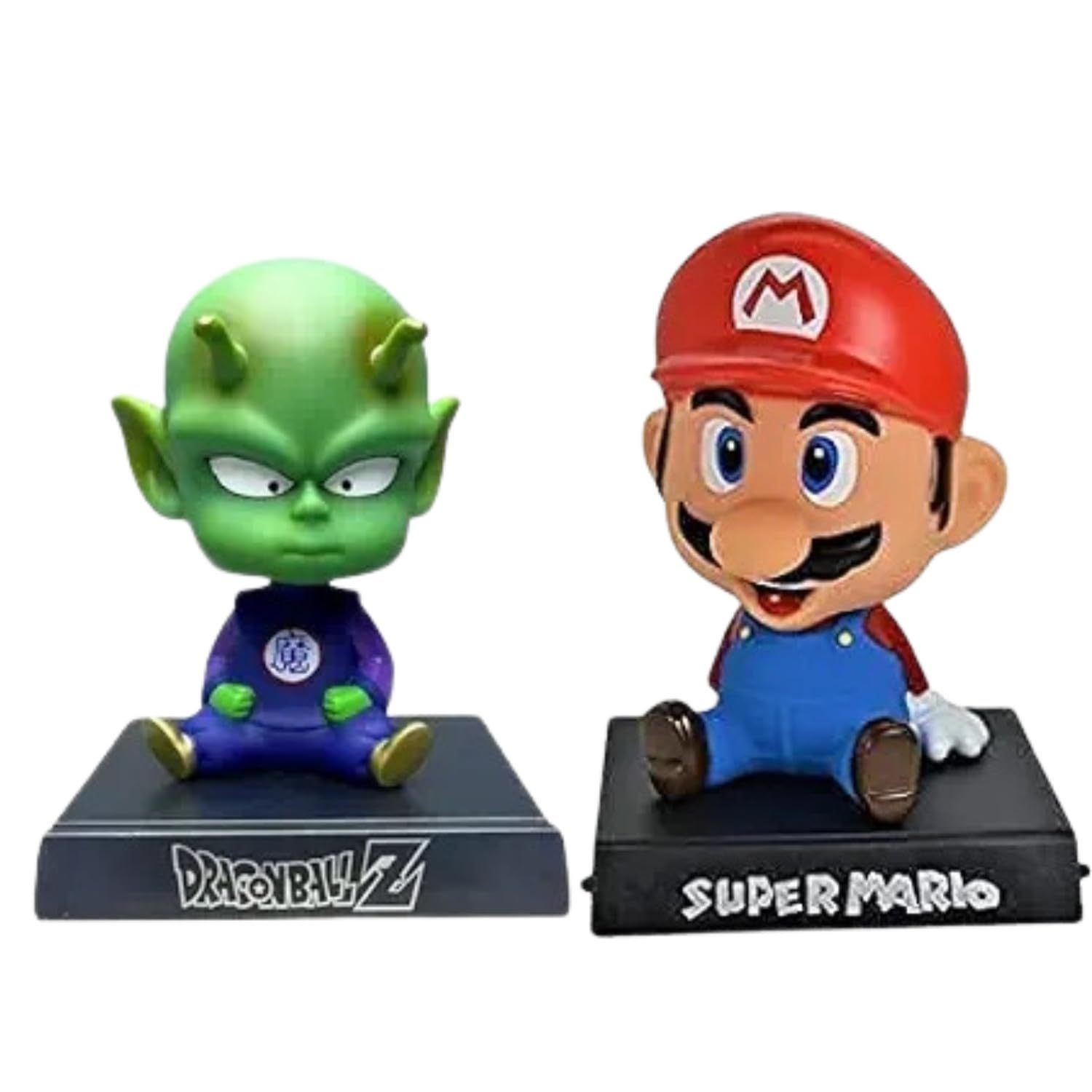 Masterpiece Trendz Super Hero Action Figure Limited Edition Bobblehead with Mobile Holder for Car Dashboard, Office Desk & Study Table |PI-CC-OLO_ SU-PER-MA-Rio|