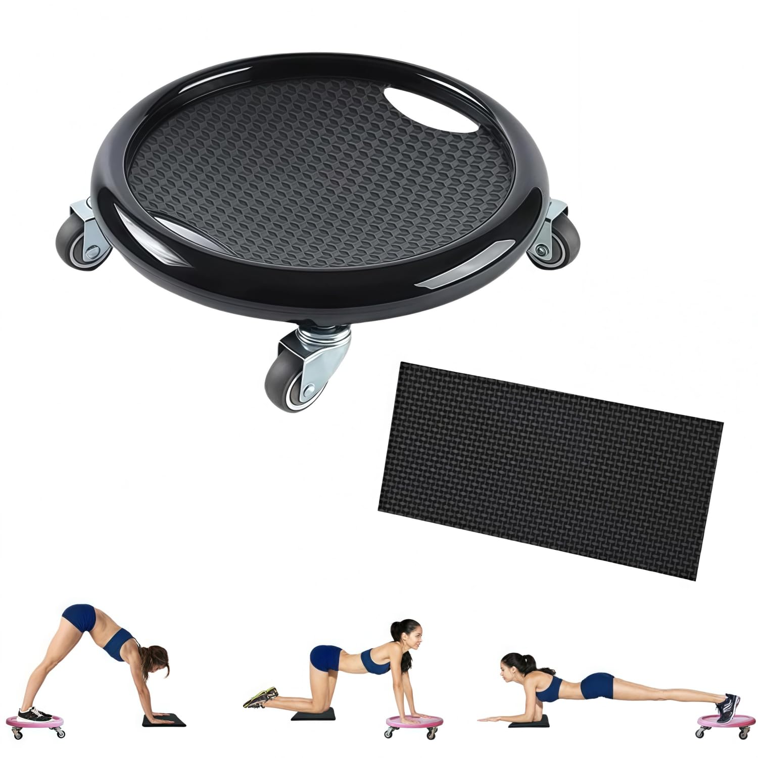 Ab Roller Wheel for Core Workout and Abdominal Fat Burning
| Ab Wheel With Elbow Support for Home and Gym Exercise
| Ab 