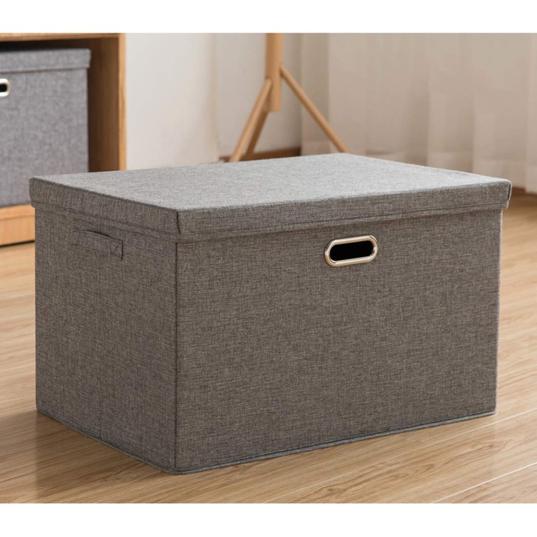 収納付きダストボックス Amazon|ふた付き 収納ボックス 幅44×奥行29×高さ30cm 54L