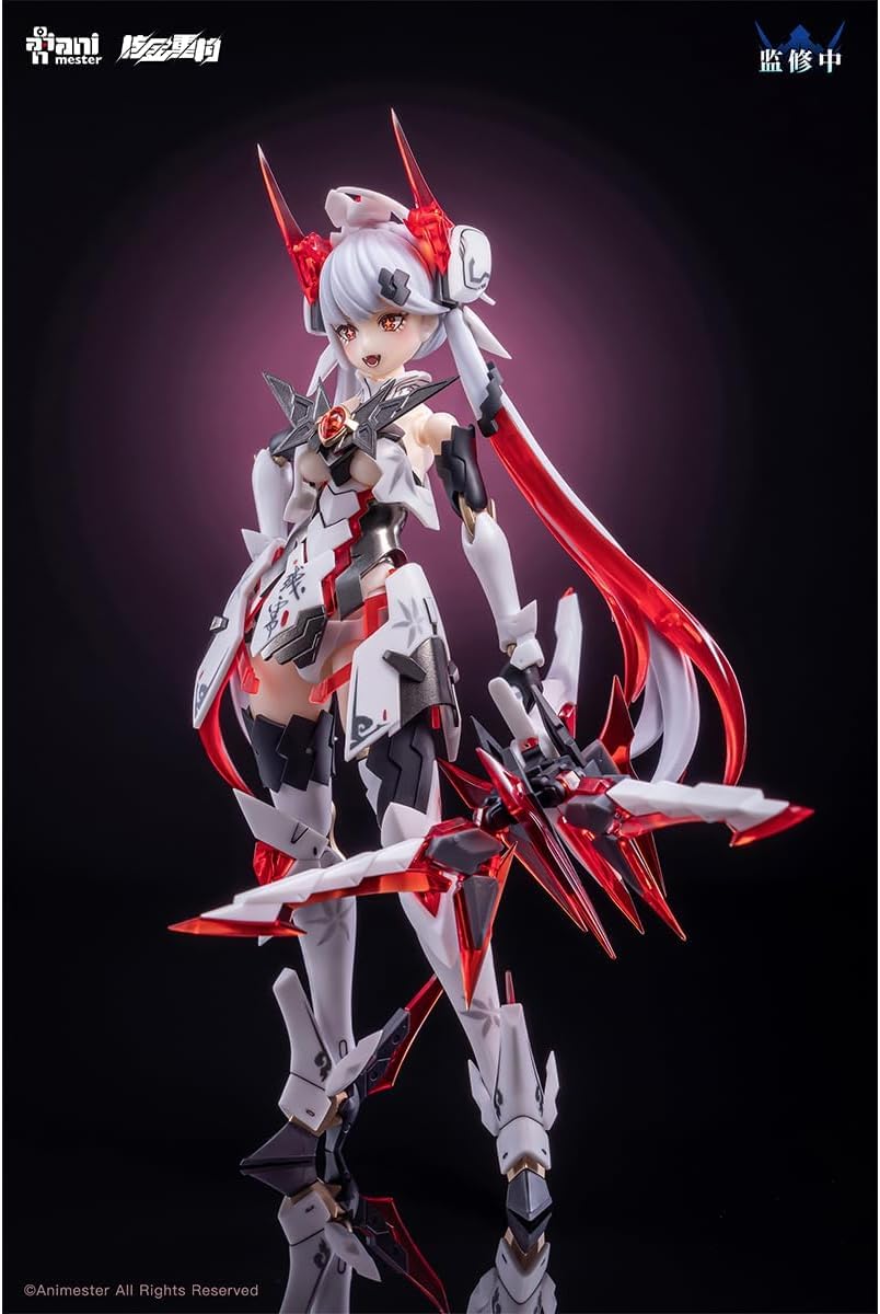 核金重構 紫微星·白 白蛇機娘 Amazon | LEBOO 核金重構「紫微星·白」 白蛇機娘 1/12 塗装済み