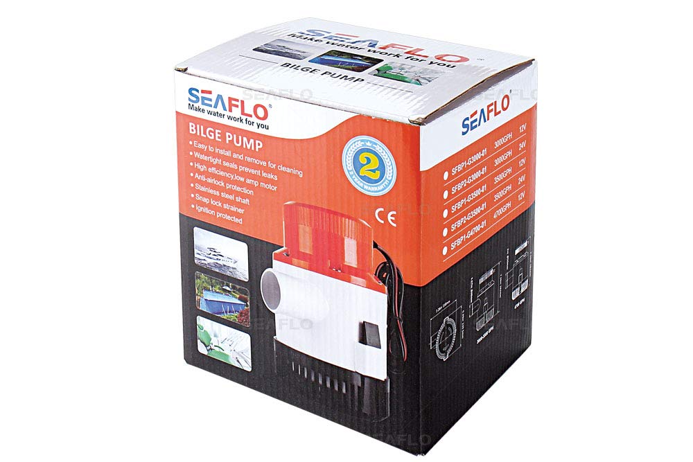 SEAFLO Pompa di sentina serie 01 3700 GPH