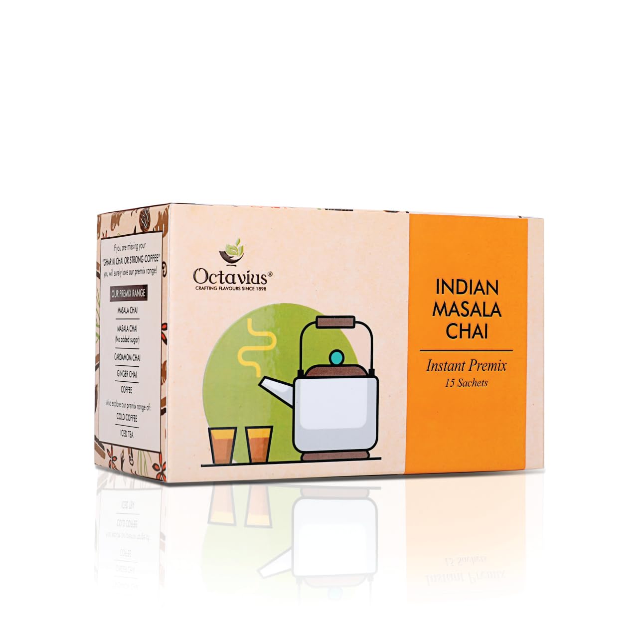 See full amazon price history chart for Octavius | Indian Masala Premix Tea - 15 Pouches | Readymade Tea Mix | Ready Tea | Premix Tea Powder | Instant Tea | Tea Premix | 1 Minute Tea - (15Gm X 15 Sachets) Octavius | Indian Masala Premix Tea - 15 Pouches | Readymade Tea Mix | Ready Tea | Premix Tea Powder | Instant Tea | Tea Premix | 1 Minute Tea - (15Gm X 15 Sachets) (B099N2P3CM) Amazon Price History, Amazon Price Tracker
