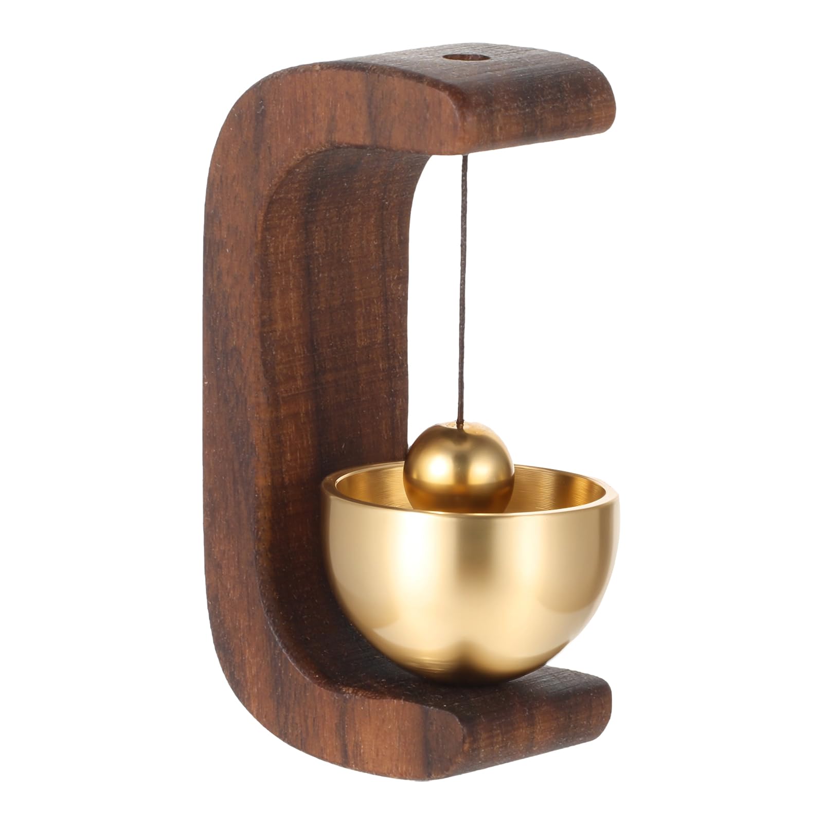 Shopkeepers Door Bell, Door Open Chime, Magnetic Doorbell Wood Doorbell Wind Chime Hanging Jingle Bell for Refrigerators Room Garden Porch Backyard Restaurant Home Housewarming (B)-picture-23