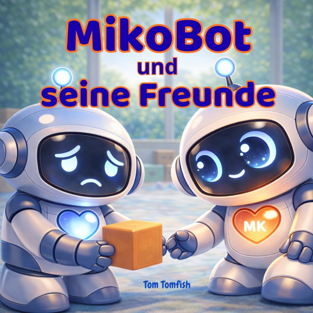 MikoBot – Ein Roboter lernt Gefühle: Eine sanfte Geschichte über Freundschaft und Empathie für Kinder von 2–5 Jahren