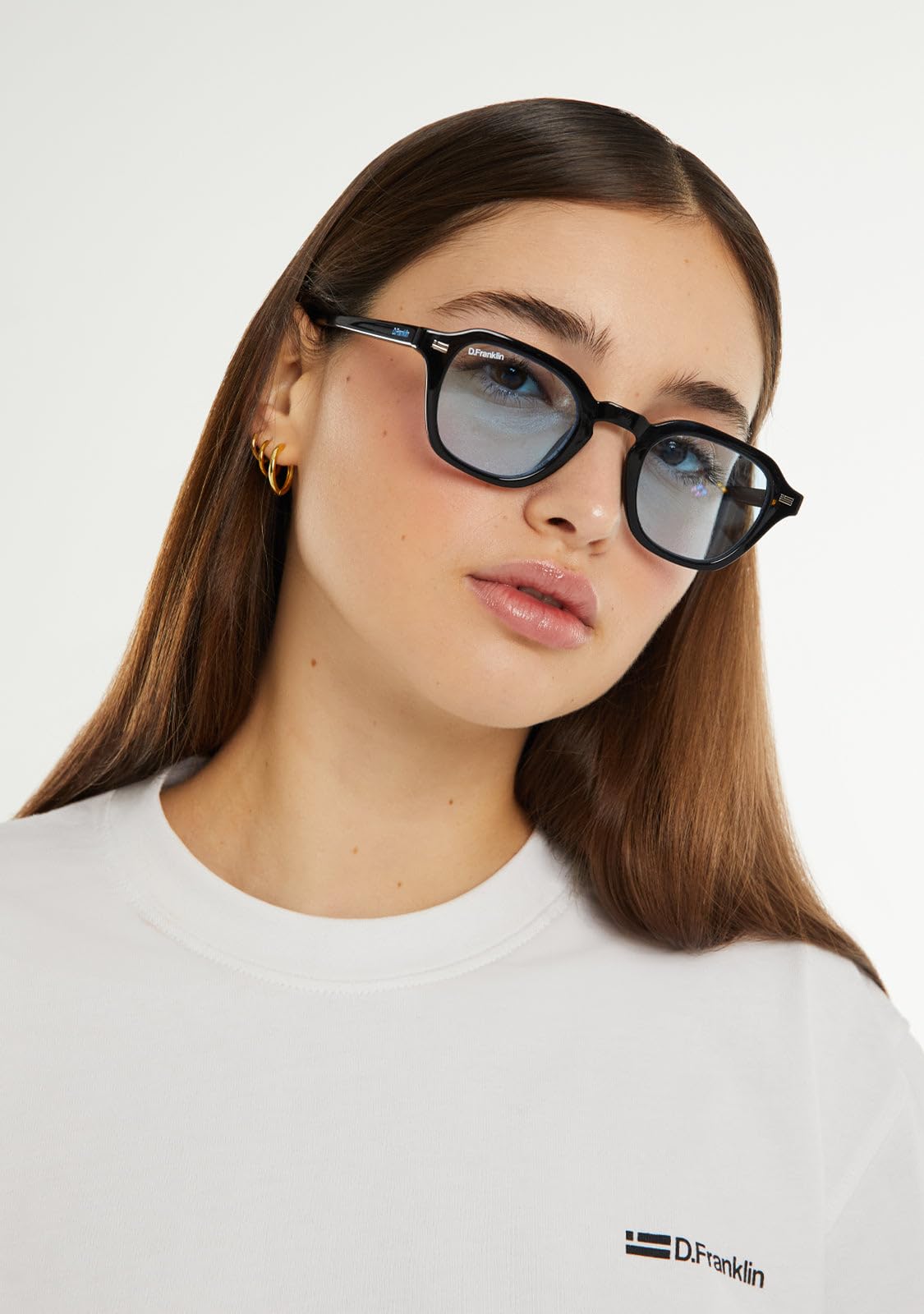 D.Franklin Gafas de sol unisex con cristales de protección UV - Modelo ultra light s - Octogonal - Para Hombre y Mujer - Sunglasses