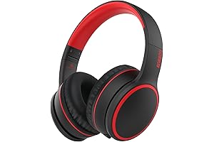 Lightweight and Foldable, Bluetooth 5.3 Headphones for Extended Listening: RORSOU B10 Portable Wireless Headphones