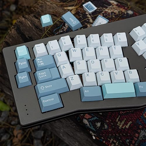 Miniatura 2 de mintcaps Teclas 173 teclas Cherry Profile Doubleshot Blue Keycap Juego completo de teclas personalizadas ISO ANSI para 60% 65% 70% 75% 100% Cherry