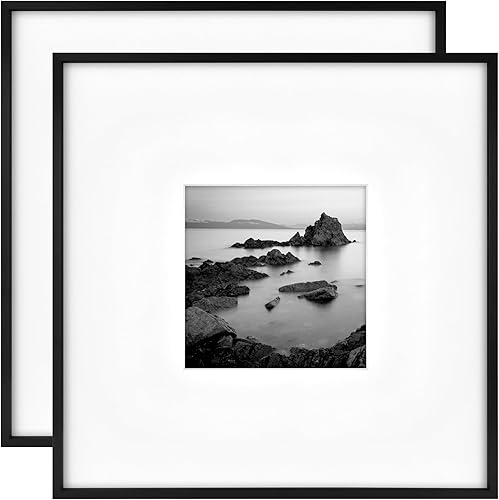 Vista 51 de MCS Master & Co. Foundry Gallery - Marco metálico de pared color negro, 16 x 24 pulgadas sin paspartú