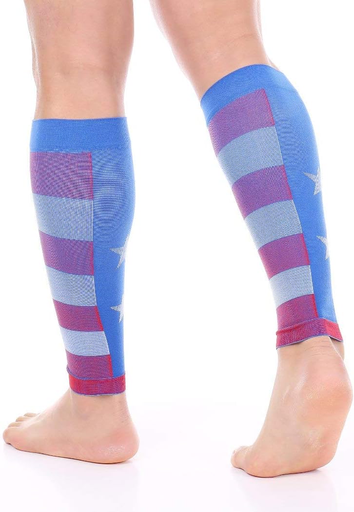 Doc Miller Compression Calf Sleeve for Men & Women – 20-30mmHg Graduated Support for Running, Shin Splints, Calf Strain – Knee High, Small to 6XL Plus Size - Image 7