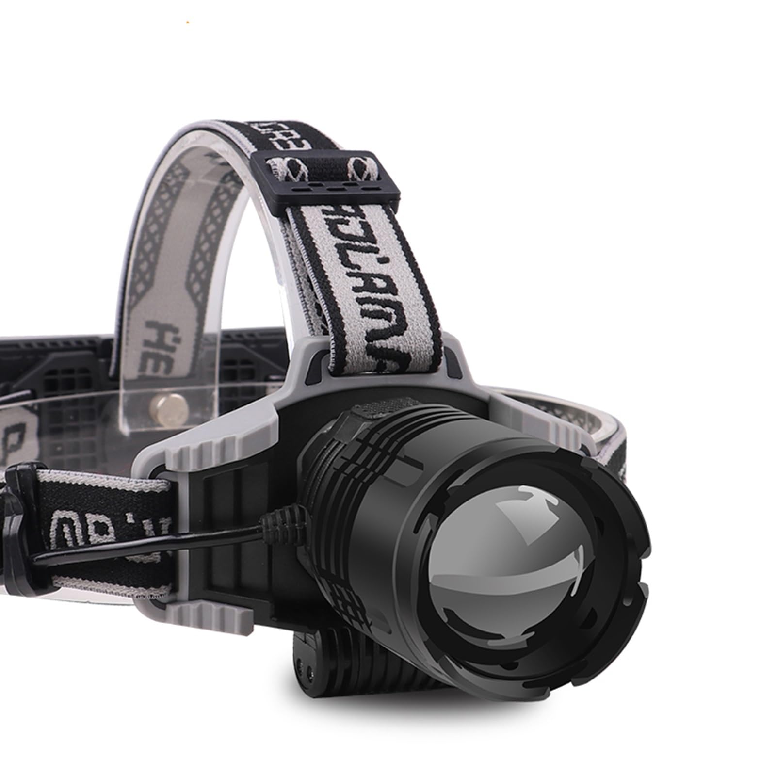 Lampe frontale running lampe frontale led Lampe frontale rechargeable ultra lumineuse pour adultes – Lampe frontale LED étanche avec chargement USB C – Parfaite pour le camping, la randonnée et l'util