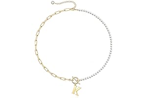 Elegant Pearl Initial Necklace: A Timeless Symbol of Personal Style