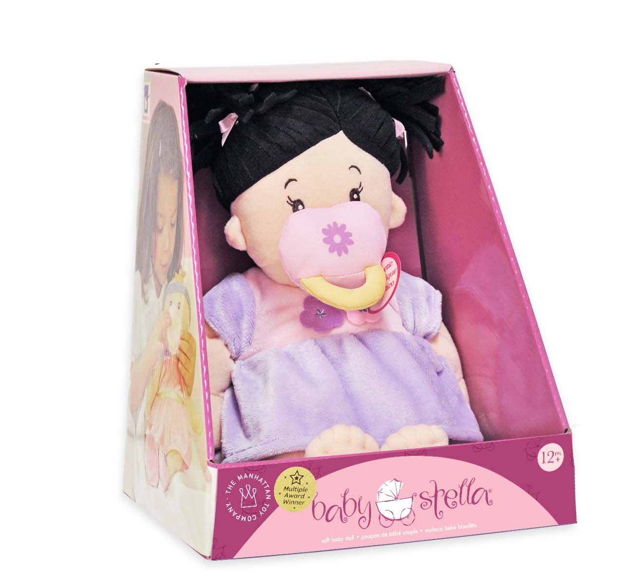 Manhattan Toy Baby Stella Black Hair 