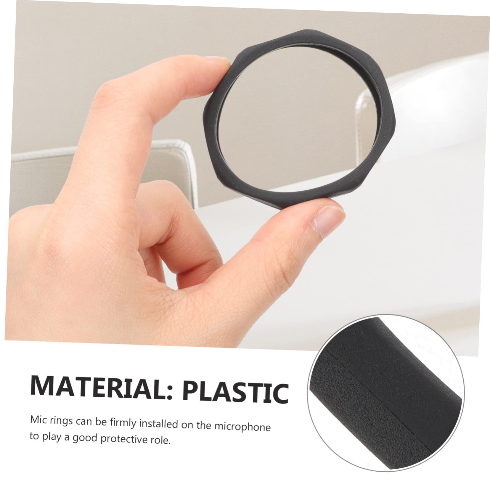 15 Pcs Pare-brise Pour Micro Bonnette Anti Vent Microphone