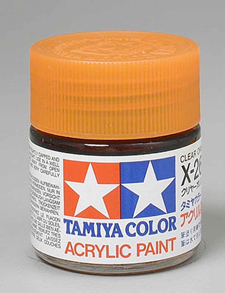 Amazon.com: TAMIYA USA TAM81026 Acrylic X26 Gloss Clear Orange