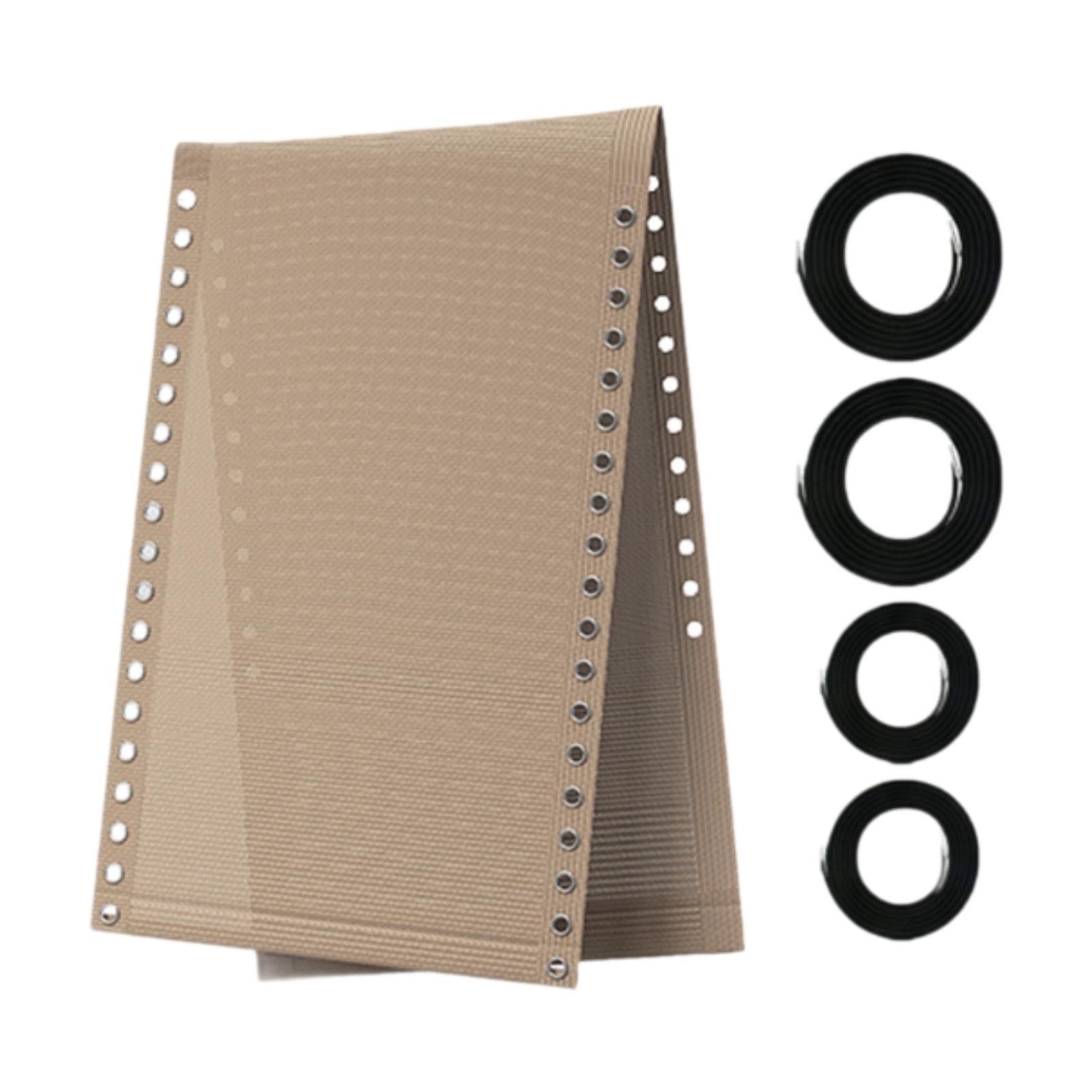JAZZY PEARLS® Recliner Fabric Cloth 160cmx48cm for Zero Gravity Chair Recliner Sling Chair Khaki-image-44