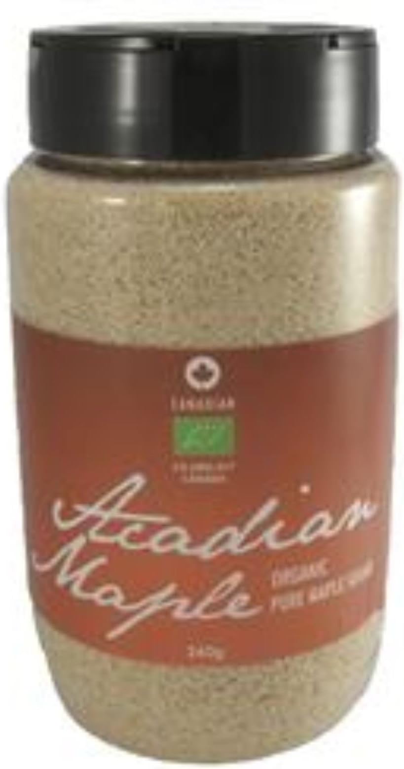 Acadian Maple Syrup Organic Maple Sugar 260g