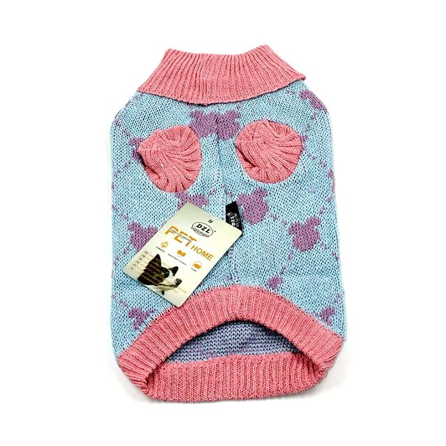 Foto 3 de 6 de Jersey para Perros y Gatos Ropa de Invierno cálida Jersey de Punto para Gatos Ropa para Mascotas Apto…