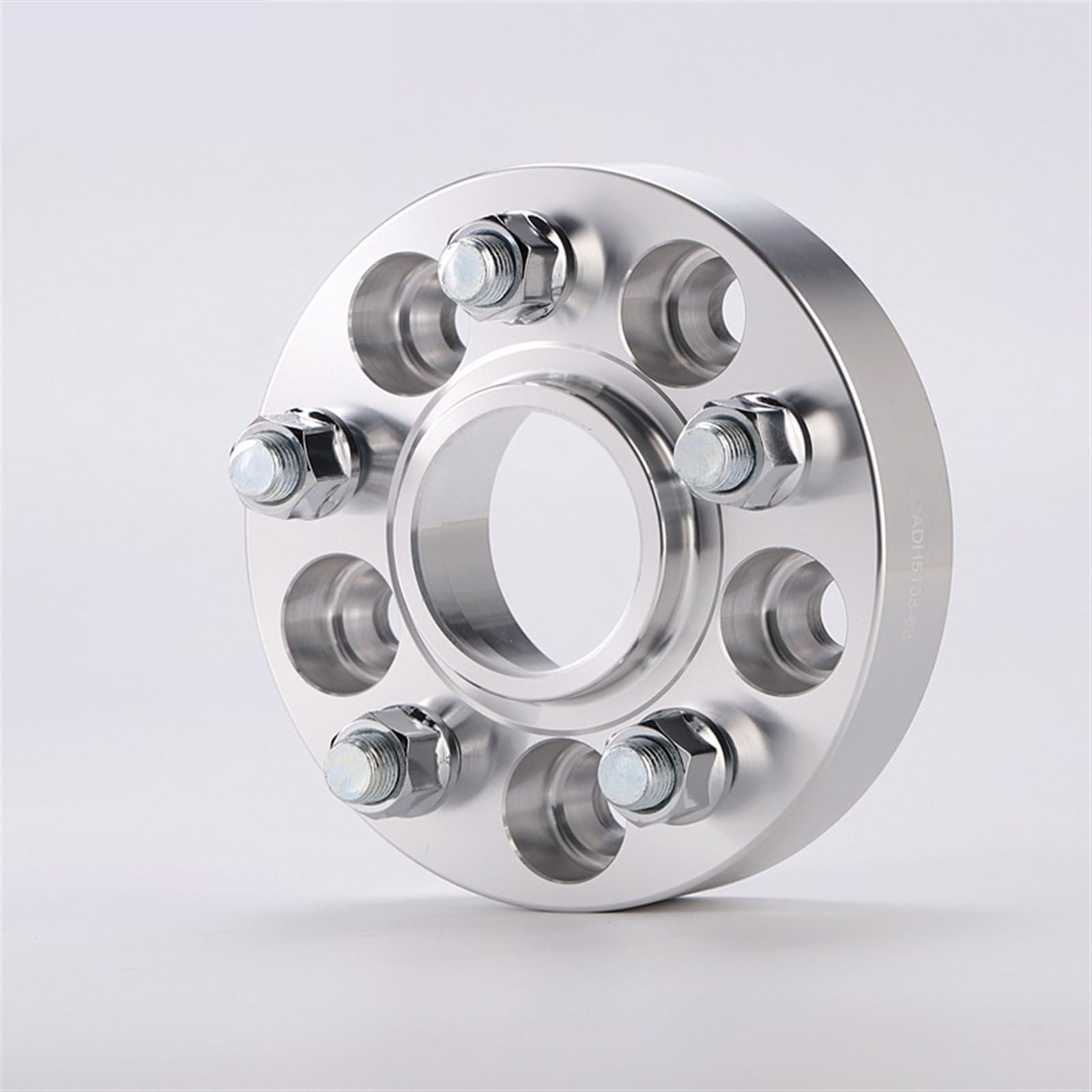 Wheel Spacers Shims Spacer 1 Piece For VW PCD 5x112 CB 57.1mm Wheel Spacer Adapter Forged Aluminum Alloy Wheel Spacers Shims(فضة,25mm)