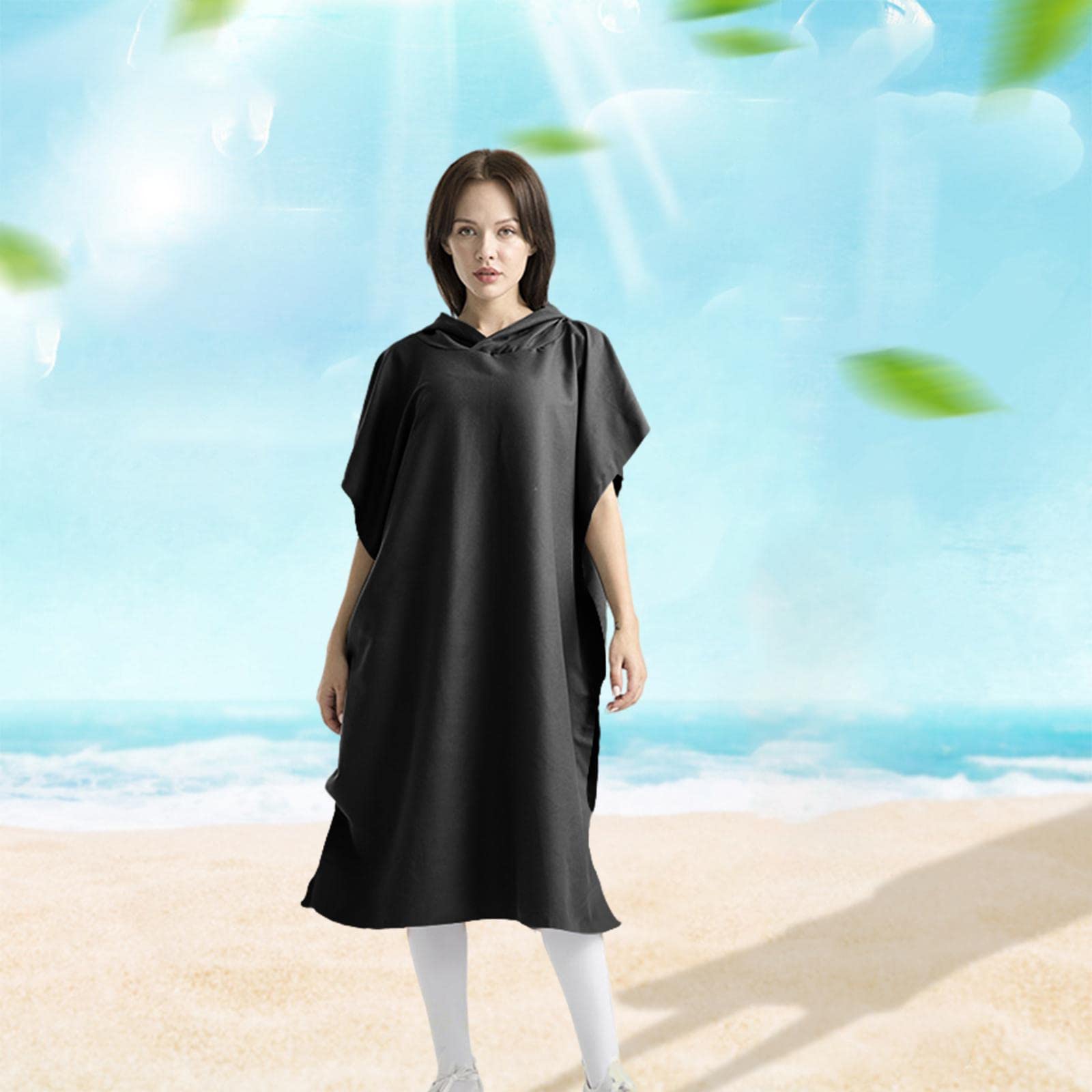 Poncho de Surf de Plage, Surf Rapide, Surfeurs