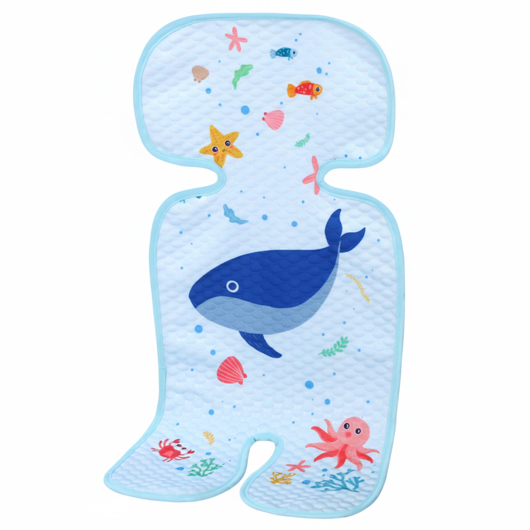 Stroller Cooling Pad|Stroller Cooling Pad, Baby with Innovative Ice Bean Touch Layer - Fit for Most Strollers, Keeps Baby Cool and Dry, 27.6×13.0 inch