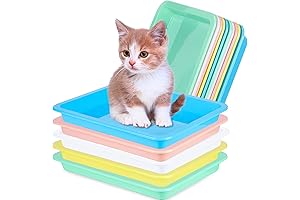 10 Piece Extra Small Litter Boxes for Kittens