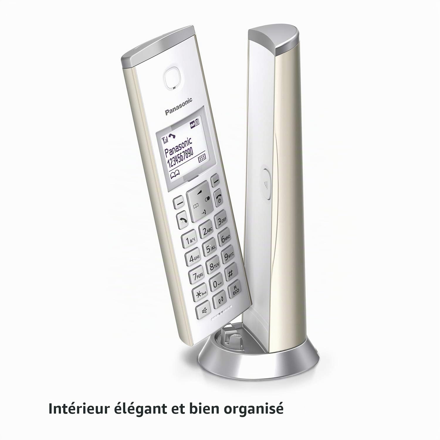Panasonic téléphone sans Fil avec répondeur (Version Allemande!) KX-TGK220GN champaner [Version Allemande]