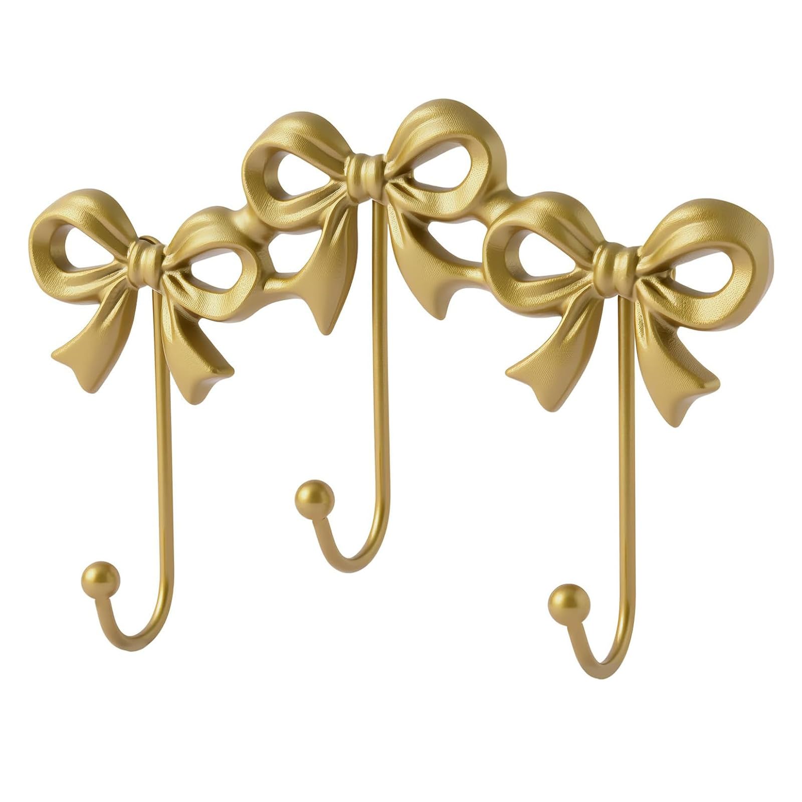 Ywluuoo Multicolor Alloy Bowknot Wall Hook Rustproof Entryway Bathroom With Easy Mounting Bowknot Wall Hook