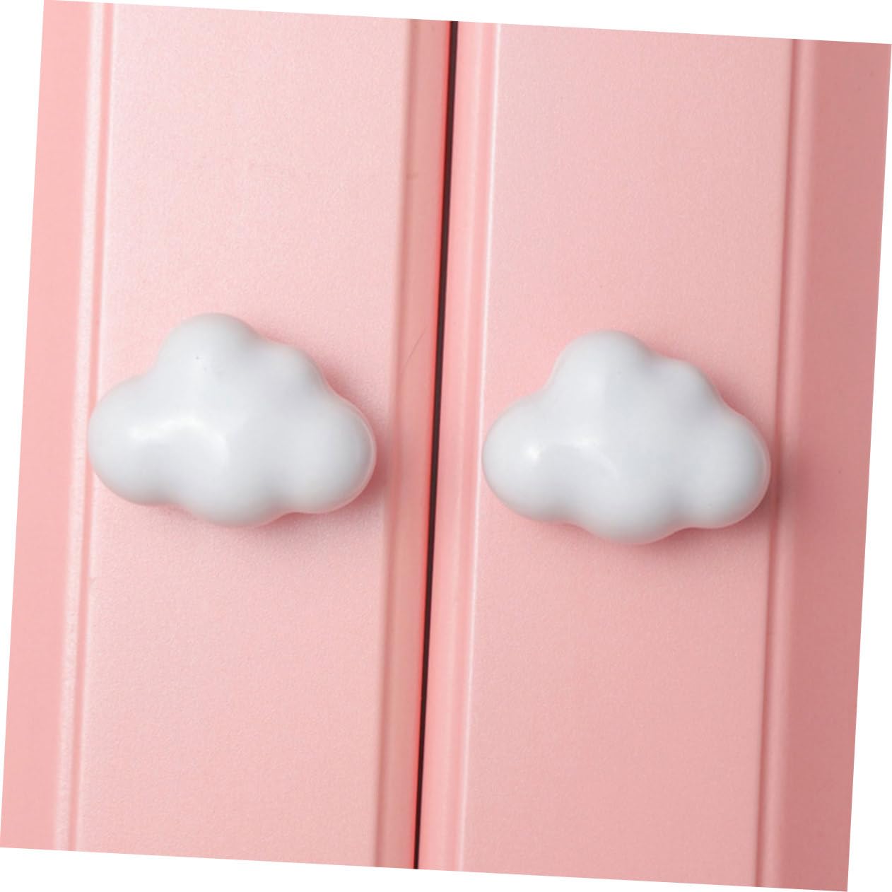 Artibetter 3 Set Eleganti Pomelli Decorativi in ​​ceramica A Forma Di Resistenti Per Casa E Ufficio 2 Pezzi * 3